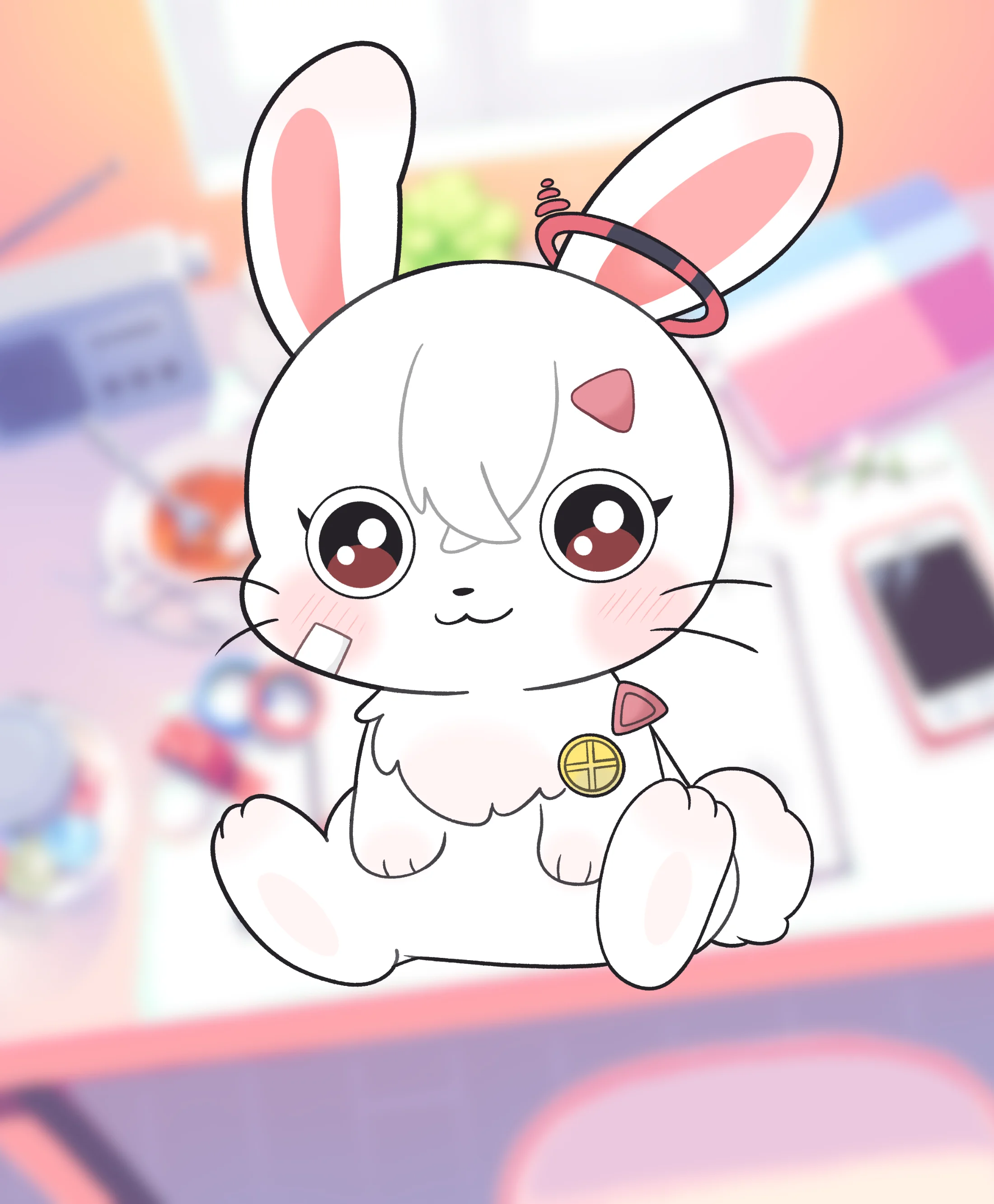 アカリのマスコット立ち絵
